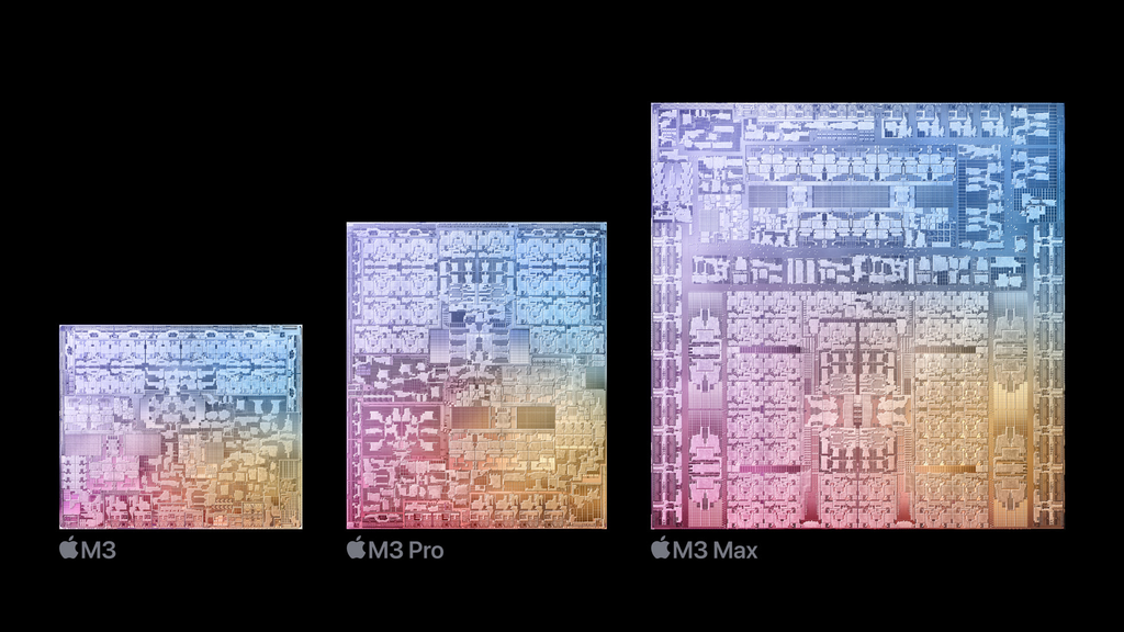 Apple M3 chip series: M3, M3 Pro and M3 Max