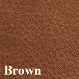 Brown leather