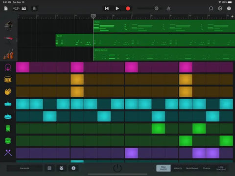 GarageBand for iPad