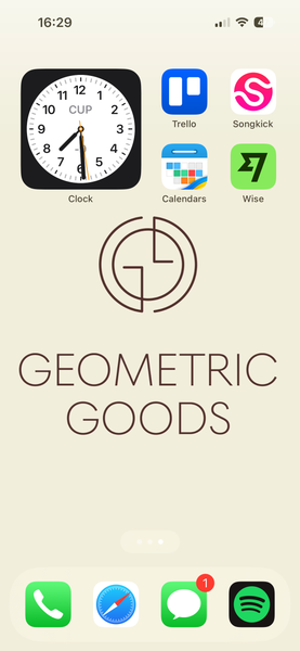 clock Interactive Widgets on iOS 17