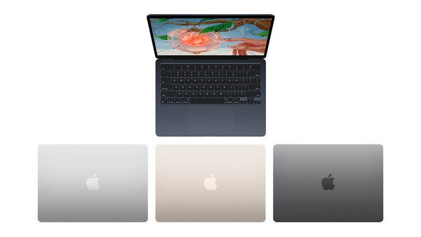 配备 M3 芯片的 MacBook Air 的颜色