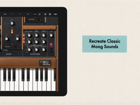 Minimoog Model D Synthesizer for iPad