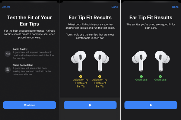 airpods pro 2 Ear Tip Fit Test