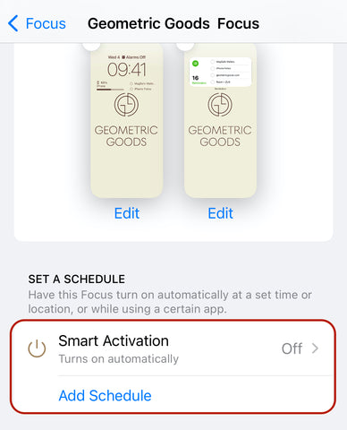 how to set a schedule of focus mode on iPhone 15 with iOS 17