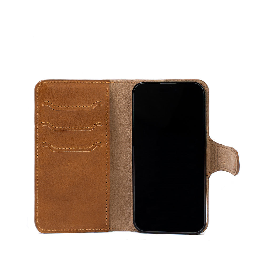 influenza Bukken spellen Leather Folio Case Wallet with MagSafe for iPhone 14/13/12 series –  Geometric Goods