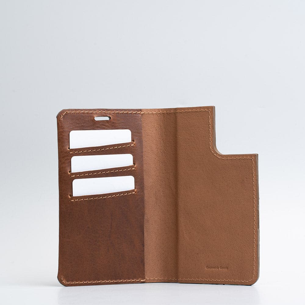 Leather Folio Wallet with MagSafe - The Minimalist 1.0 - SALE