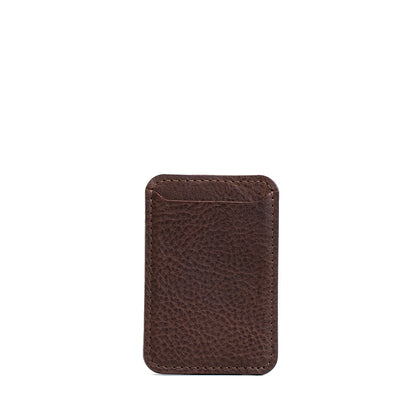 Customizable iPhone leather wallet with MagSafe – Geometric Goods