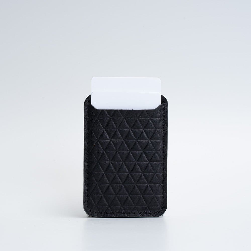 Leather wallet with MagSafe – Geometric Goods