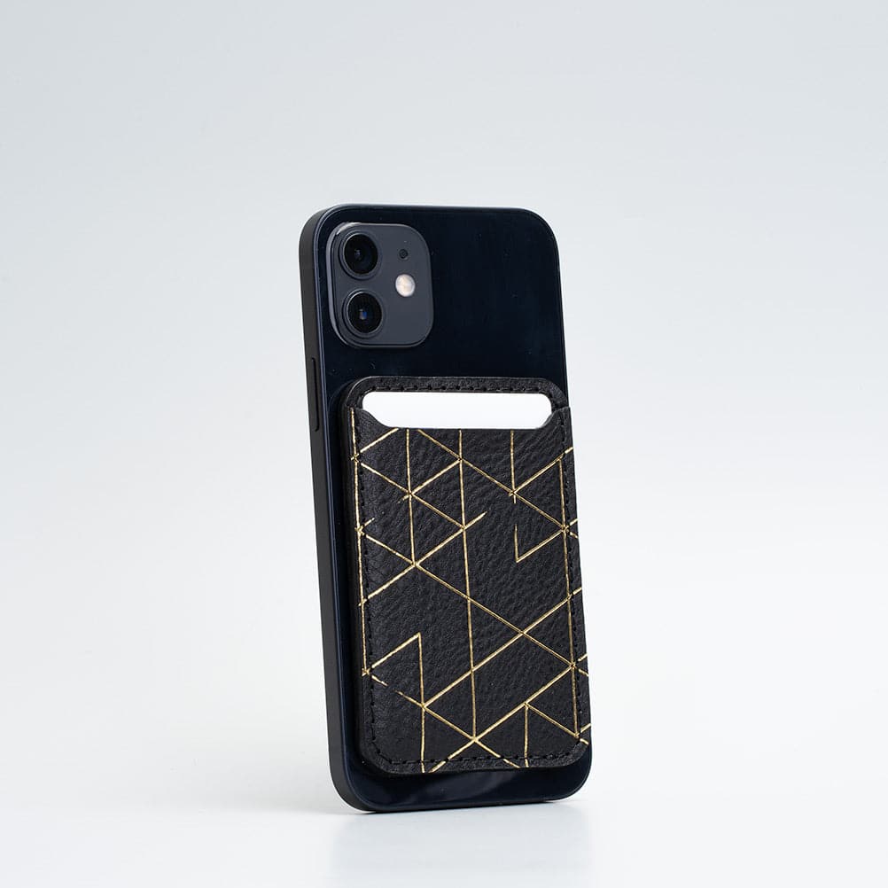 Black Goyard iPhone Case (Magsafe)