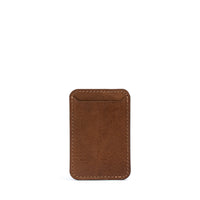 MagSafe Wallet - Geometric Flower Brown