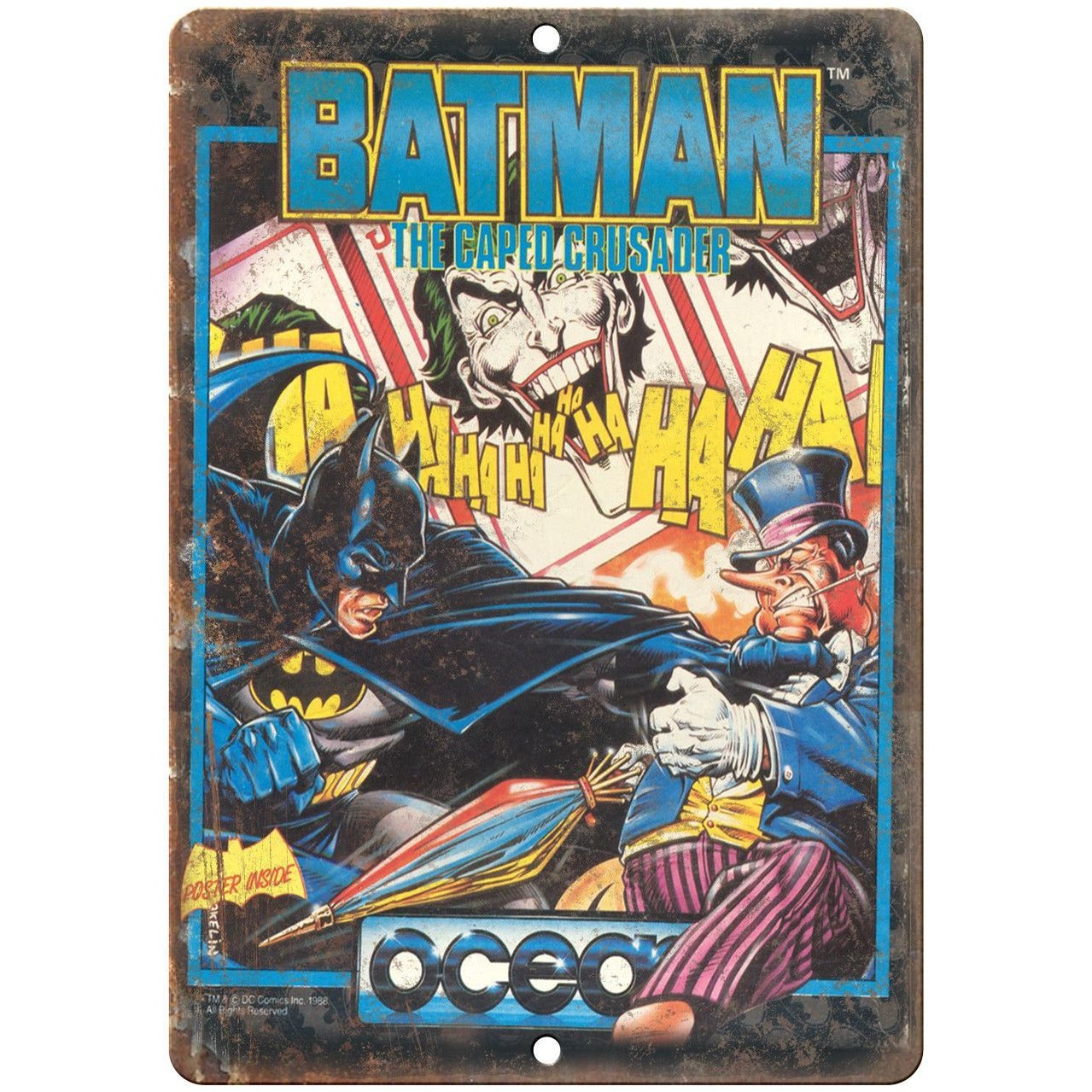 Ocean Software Batman Video Game Art 10