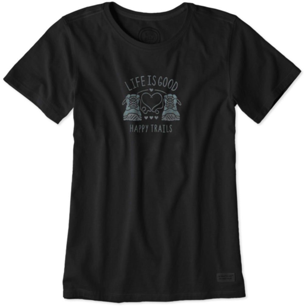 Happy Trails Boots Crusher T-Shirt by Life is good