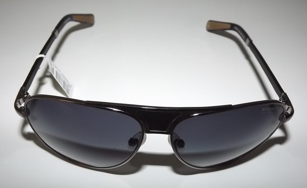 Sperry Top-Sider Unisex Montauk Aviator Sunglasses Silver Frame ...