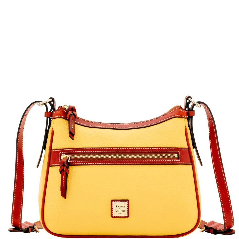 dooney and bourke yellow satchel