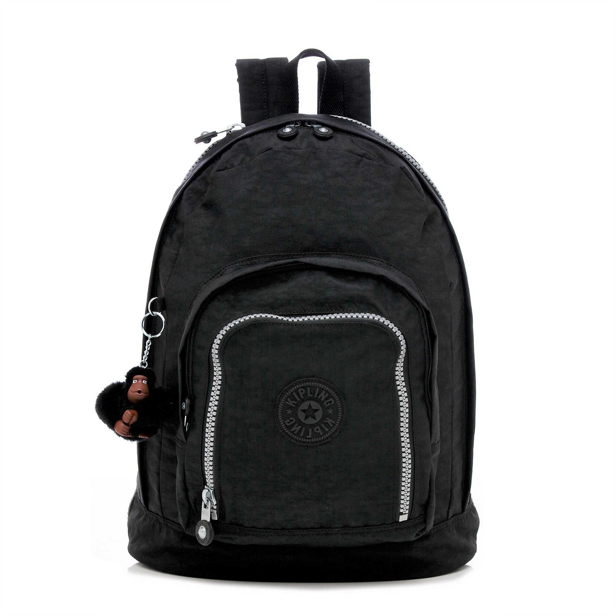 kipling black backpack