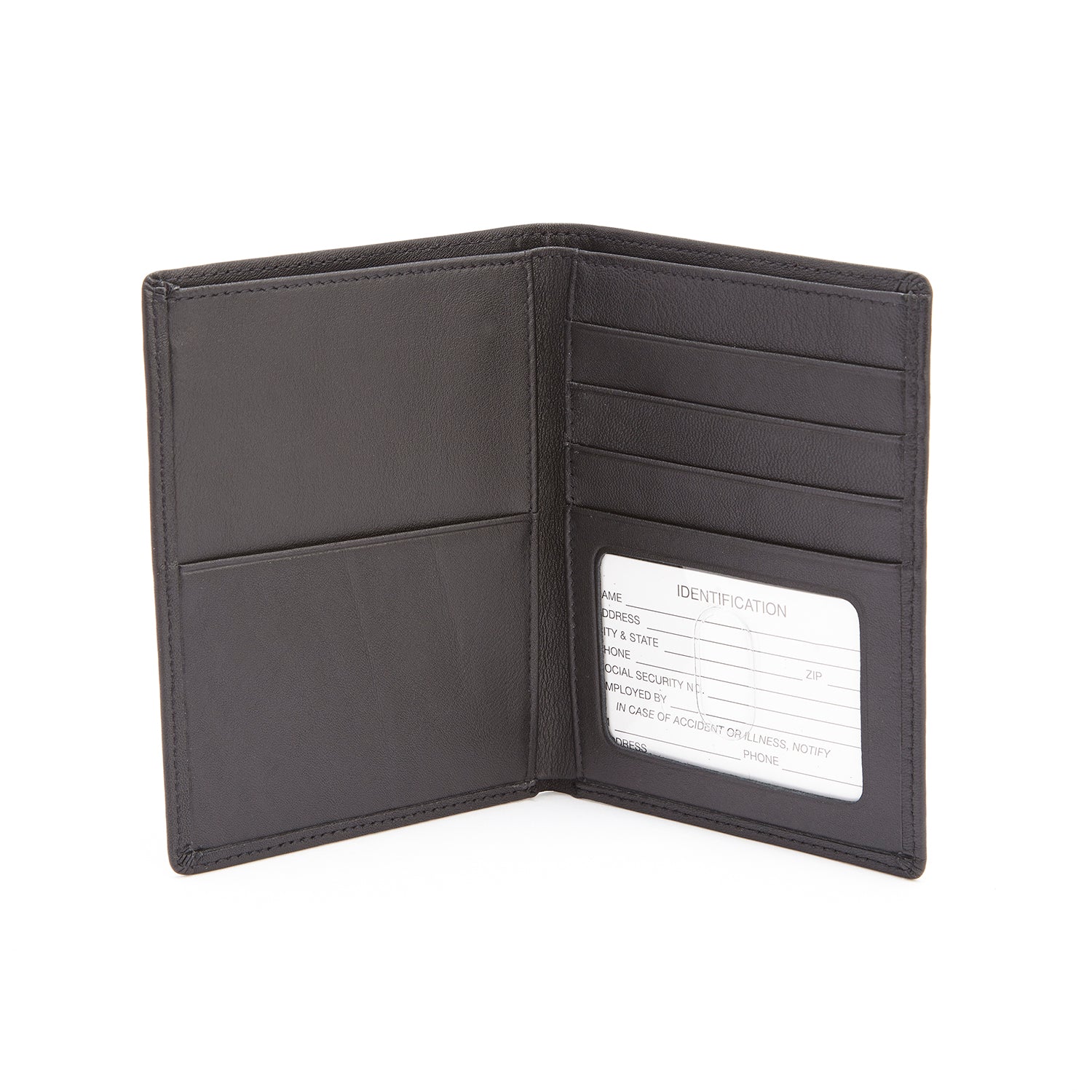 Royce New York Leather RFID Protected Passport Credit Card ID Wallet ...