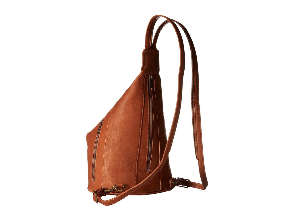 Scully Leather Sierra Convertible Sling/Backpack Shoulder Bag - Travel Trek Luggage & Travel Gear