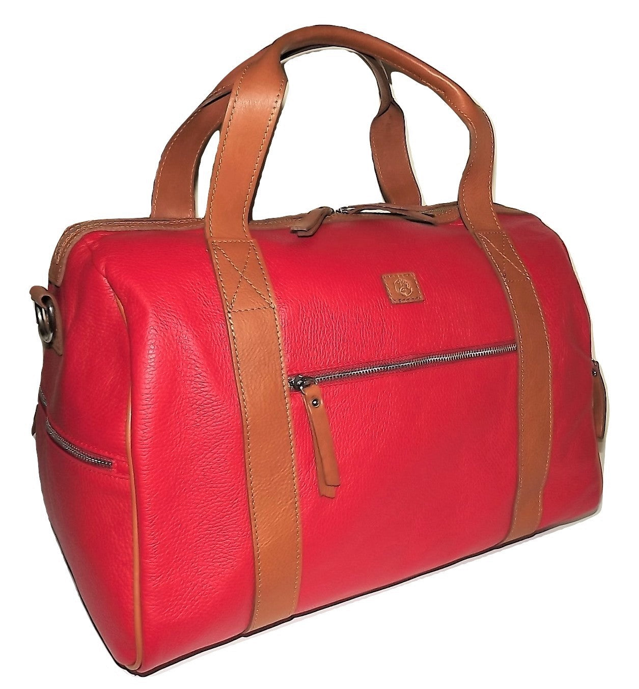valentina leather travel bag