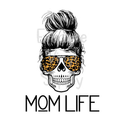 Mom Life Ready to Press Transfer or Sublimation