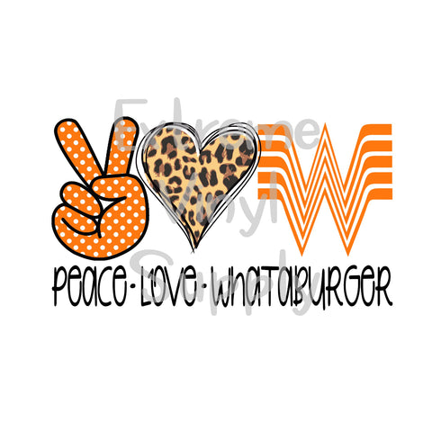 Free Free 54 Peace Love Whataburger Svg Free SVG PNG EPS DXF File