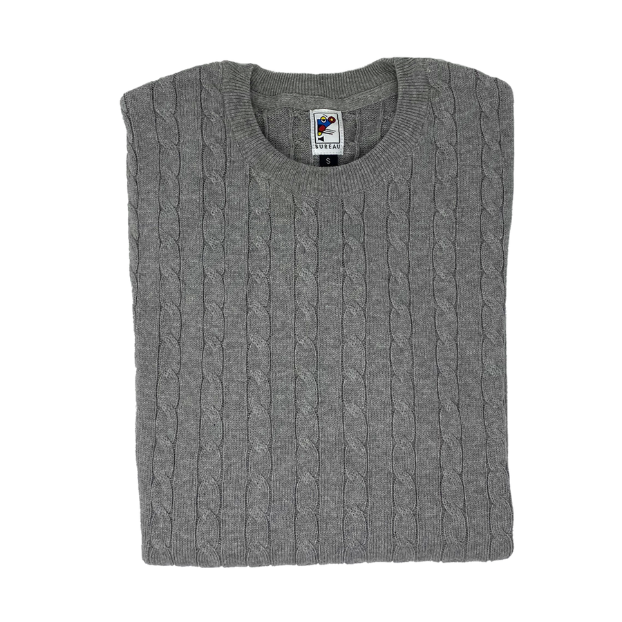 ash grey sweater