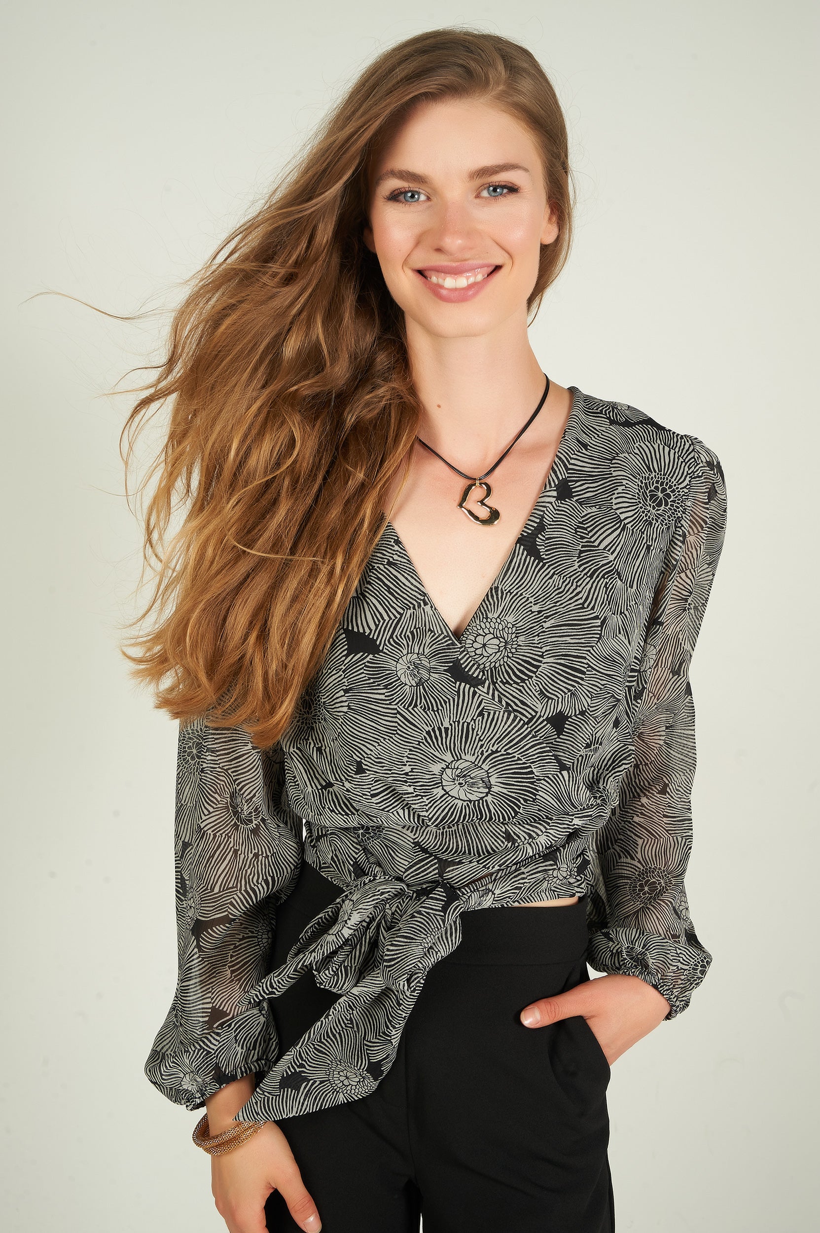 Haut court en chiffon - SEKI - (R-A6) - Image 10