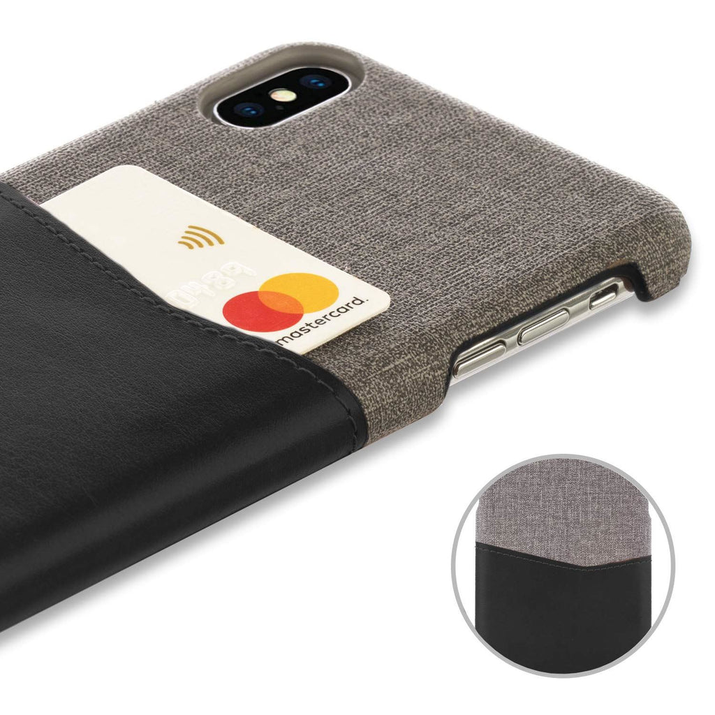 nog een keer ouder Elegantie Lilware Card Wallet Plastic Phone Case for Apple iPhone XS Max. Fabric –  Xcessor