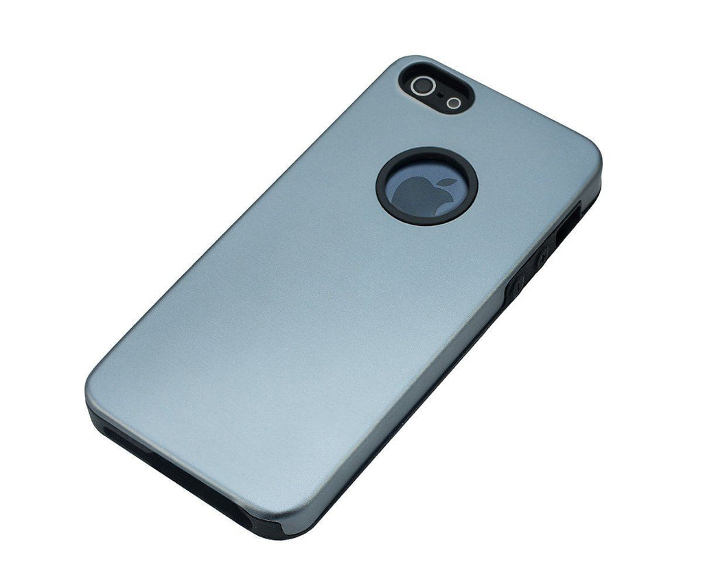 bijlage Helder op Onhandig Xcessor Force Field Metallic Hard Case for Apple iPhone 5/5S - Grey/Bl