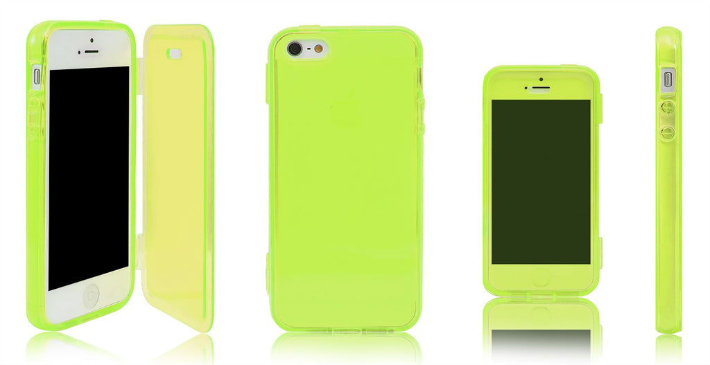commentator afschaffen vloeistof Xcessor Flip Open TPU Gel Case For Apple iPhone 5 and 5S. Back and Fro