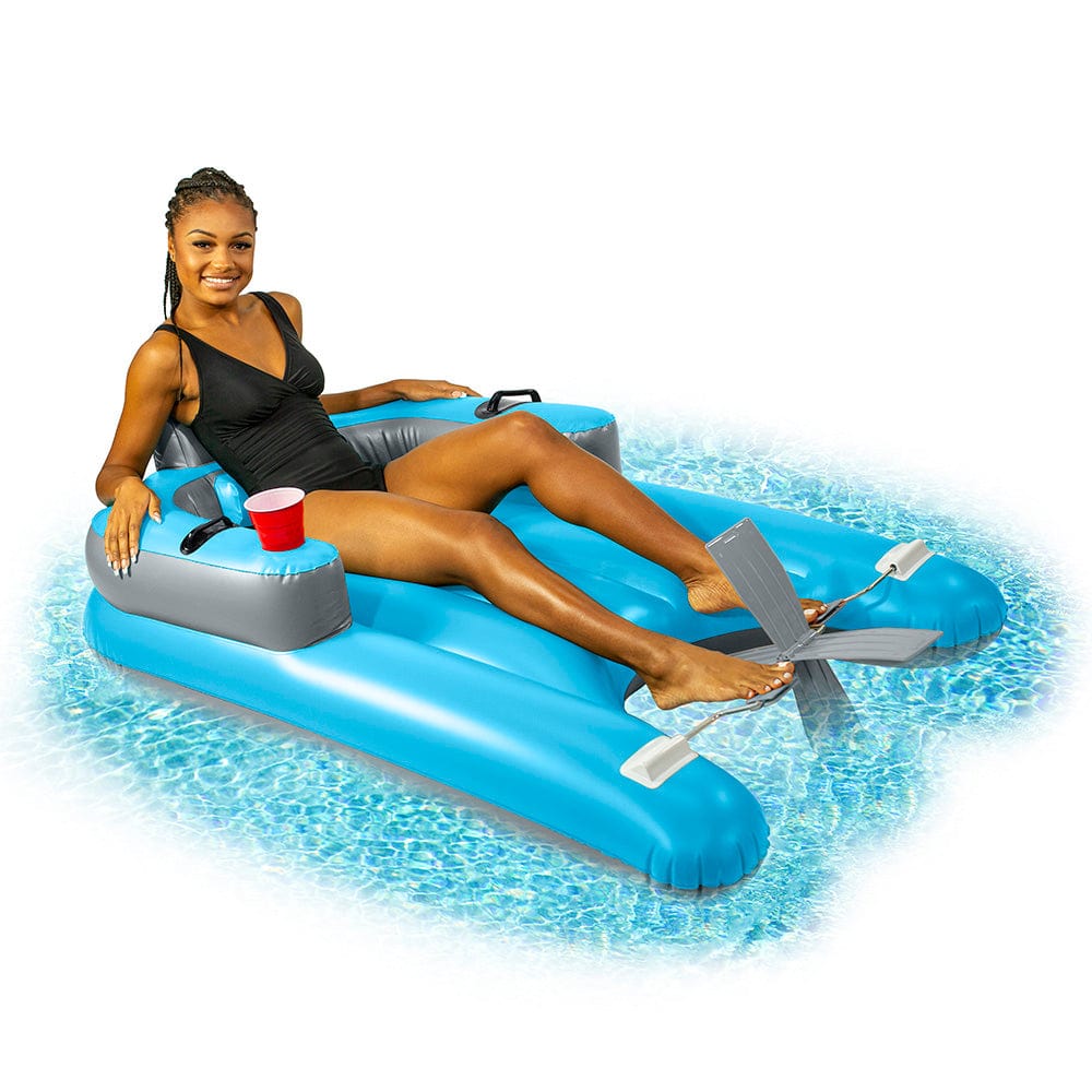 rubber pool lounger