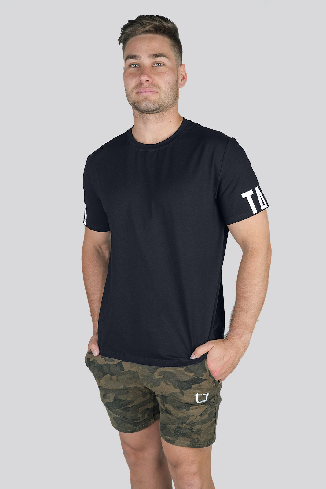 Grafik T Shirt Black Twotags