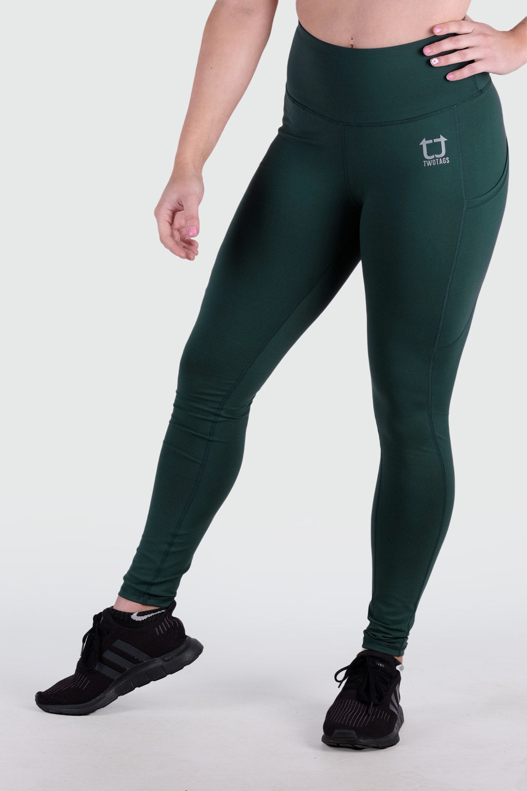 emerald green workout leggings