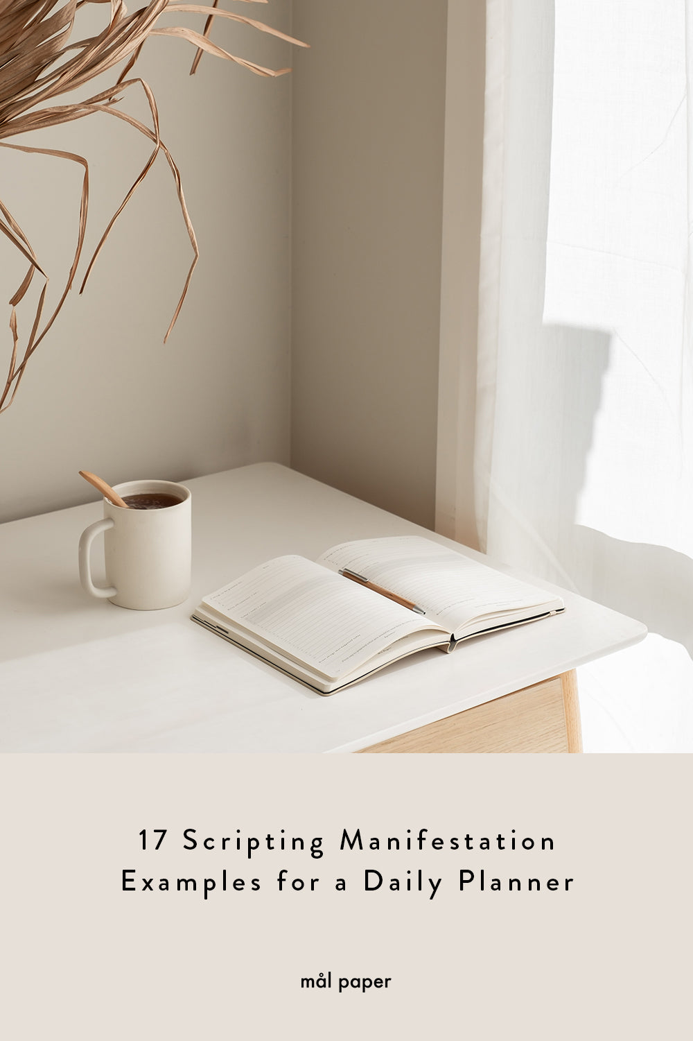 17 Scripting Manifestation Examples for a Daily Planner