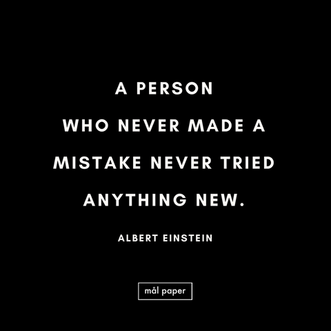 make mistakes quote