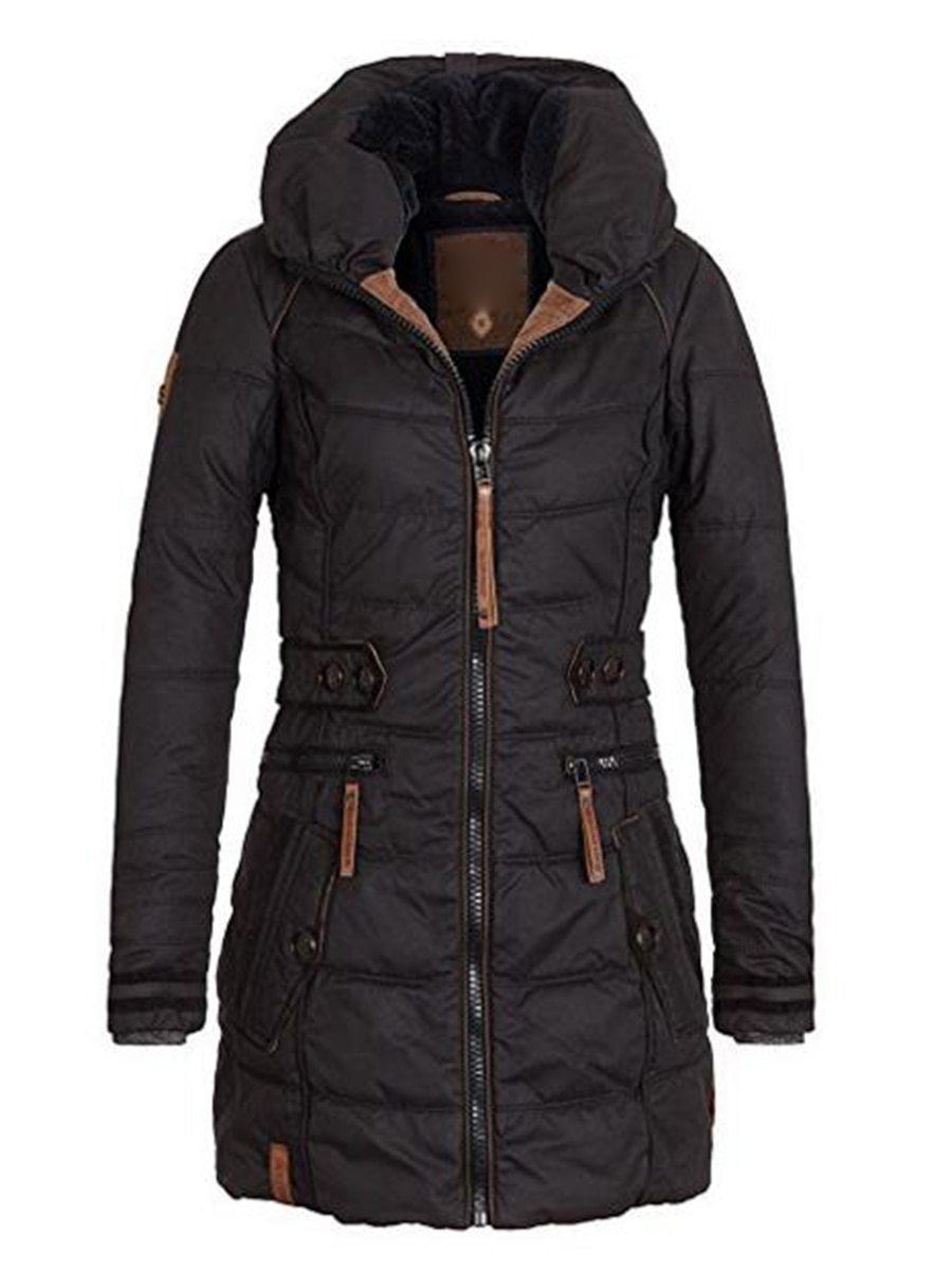 women's winter parka with hood