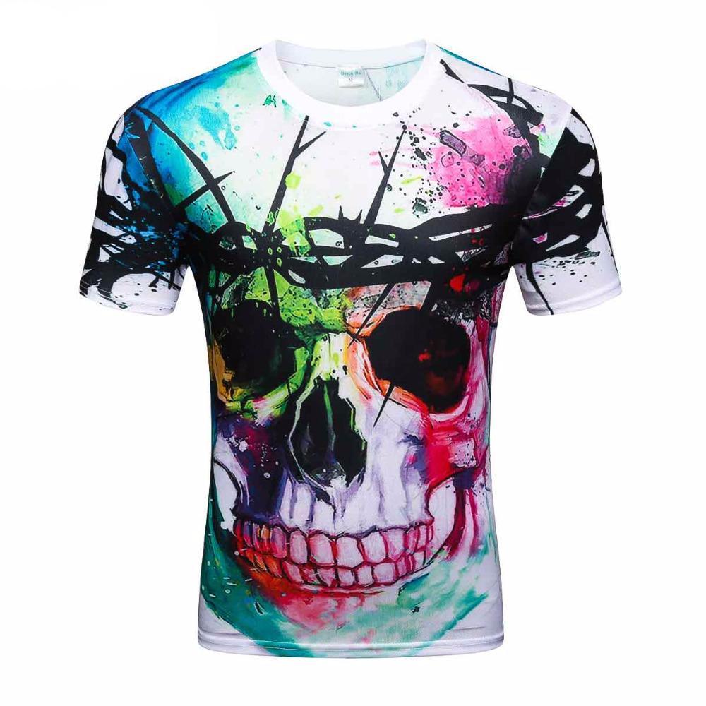 3d skull shirt