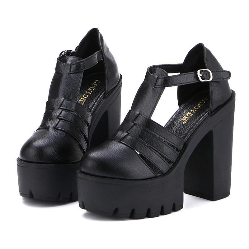 summer goth shoes