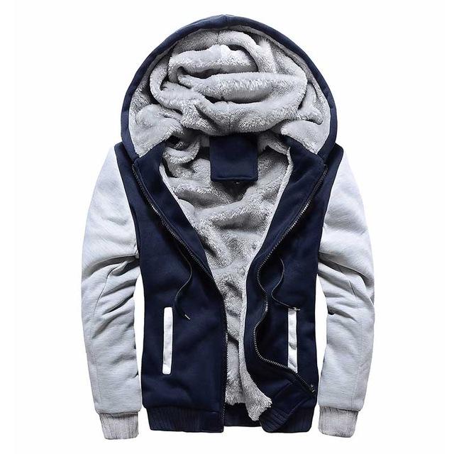 mens sweater jacket with hood