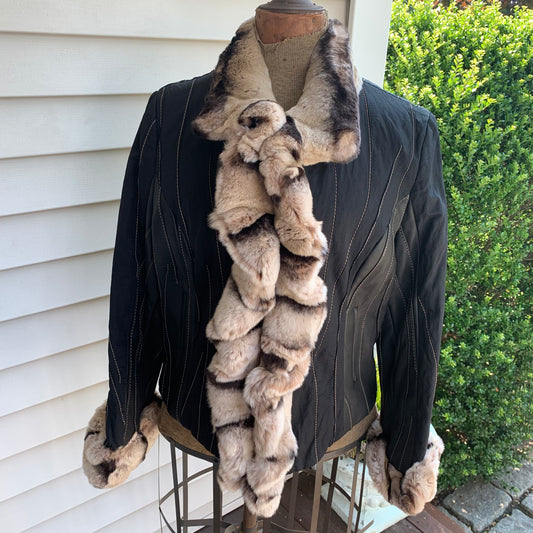 Fendi Fur Belted Jacket, $16,500, farfetch.com