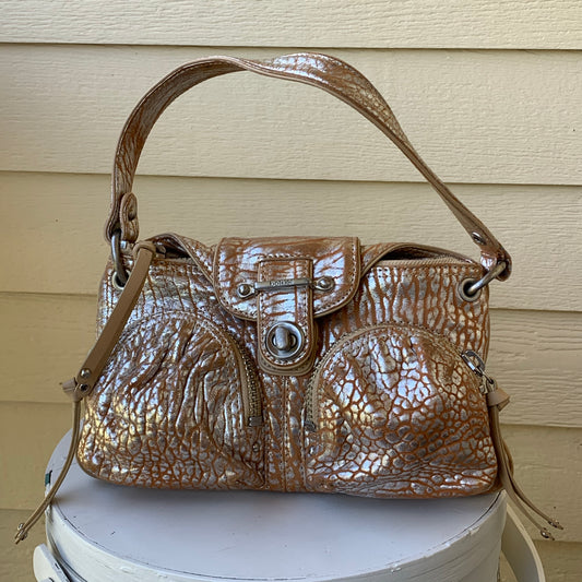 Vintage Coach “Ergo” Shoulder Bag in Saddle, Circa 1990s