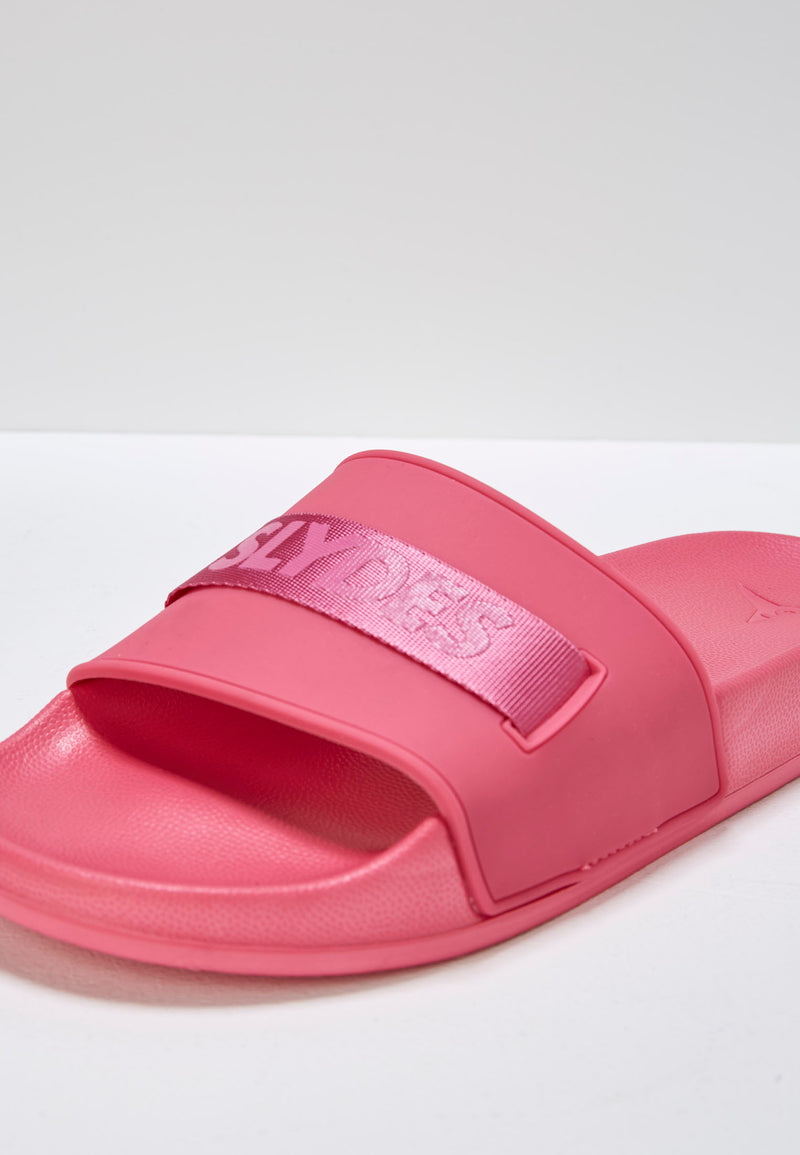 neon pink sliders