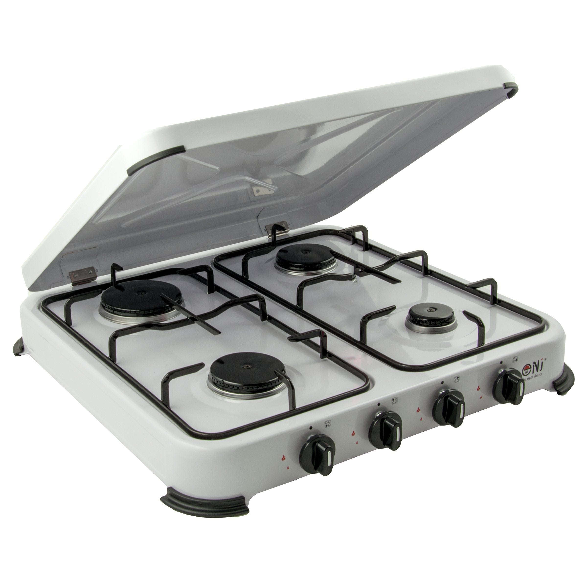 Modern 4 Burner Camping Stove for Small Space