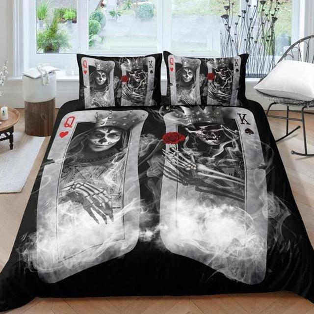 King & Queen Skull Bedding Sets | Skullflow