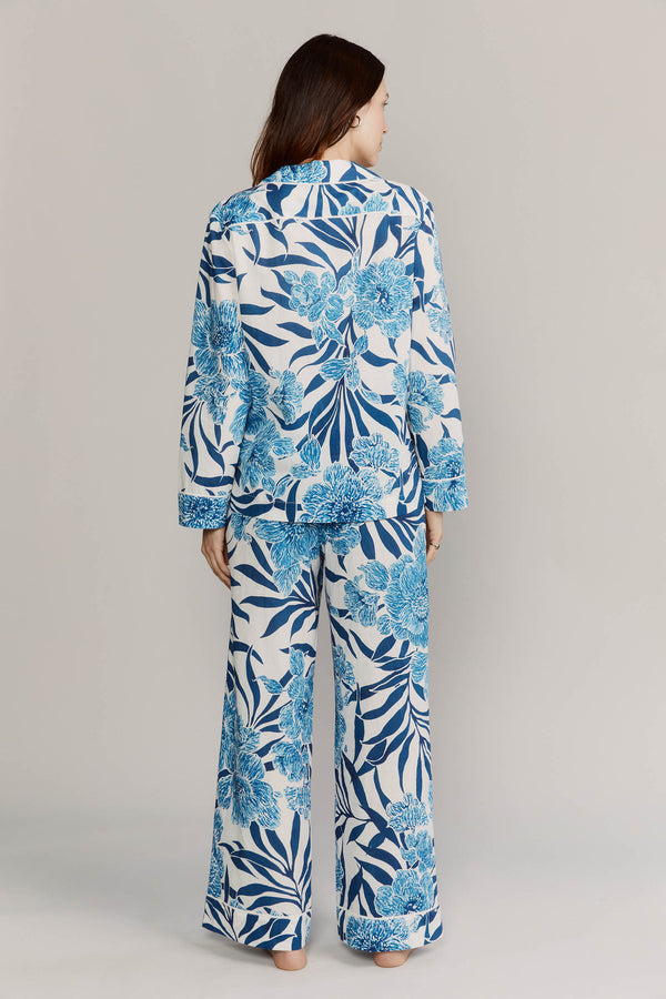 Colony Pajama Set - Blue Graceful – Katro