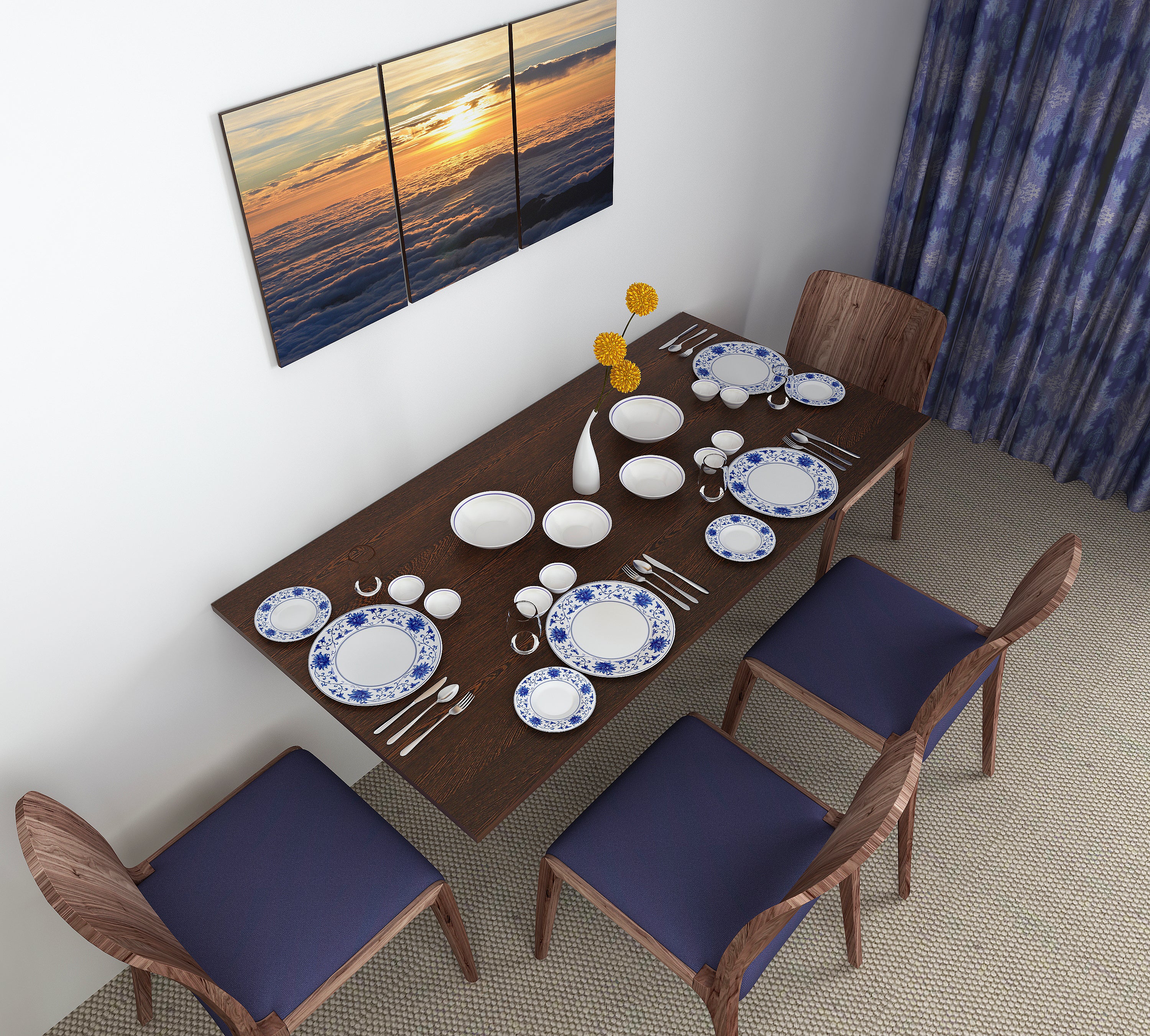 Buy Folding Dining Table : Mid Century Modern Teak 20 59 Folding Dining
