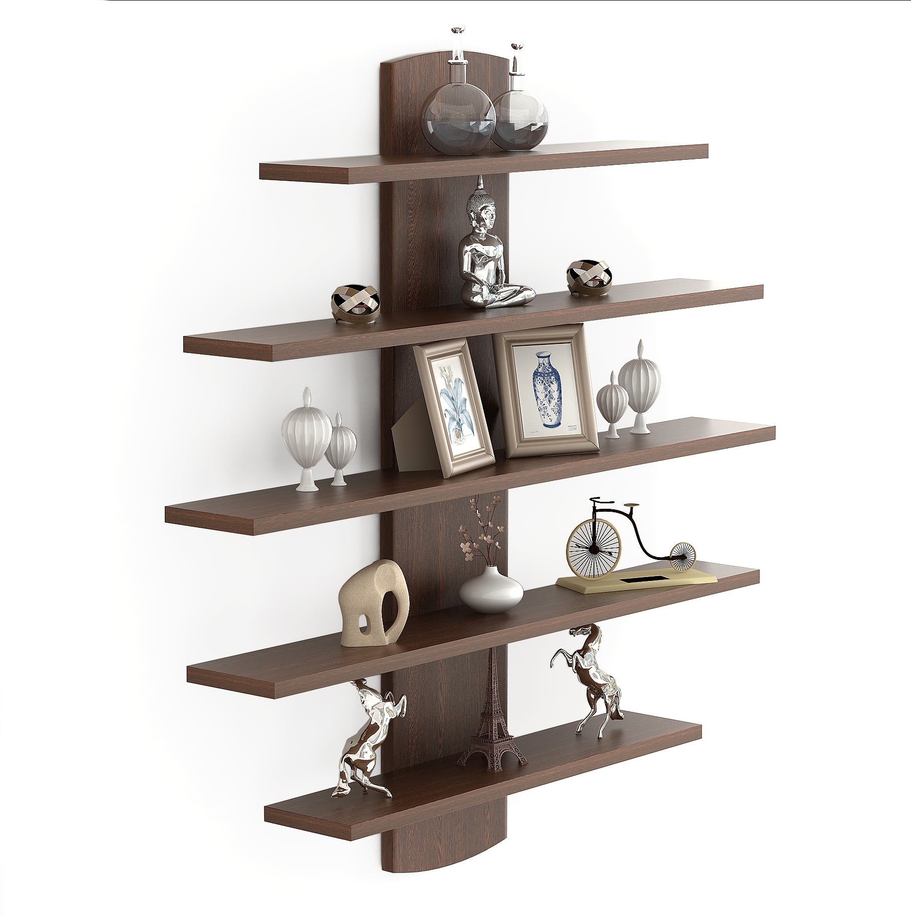 Caselle Lifestyle Wall Shelf Display  Rack Bluewud