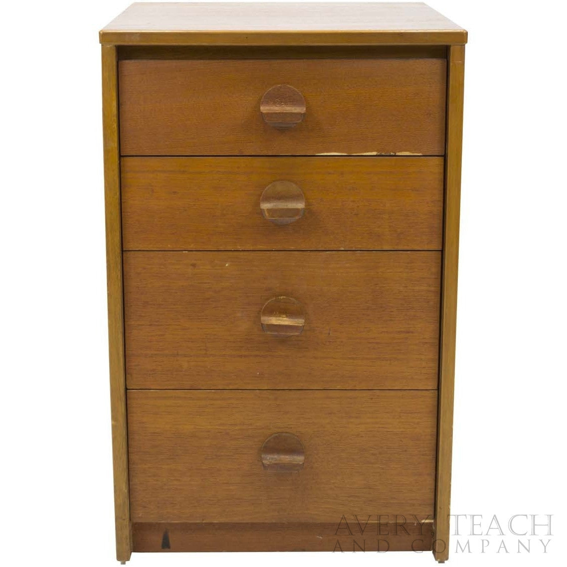 MidCentury Stag Furniture Bedside Drawers Avery, Teach and Co.