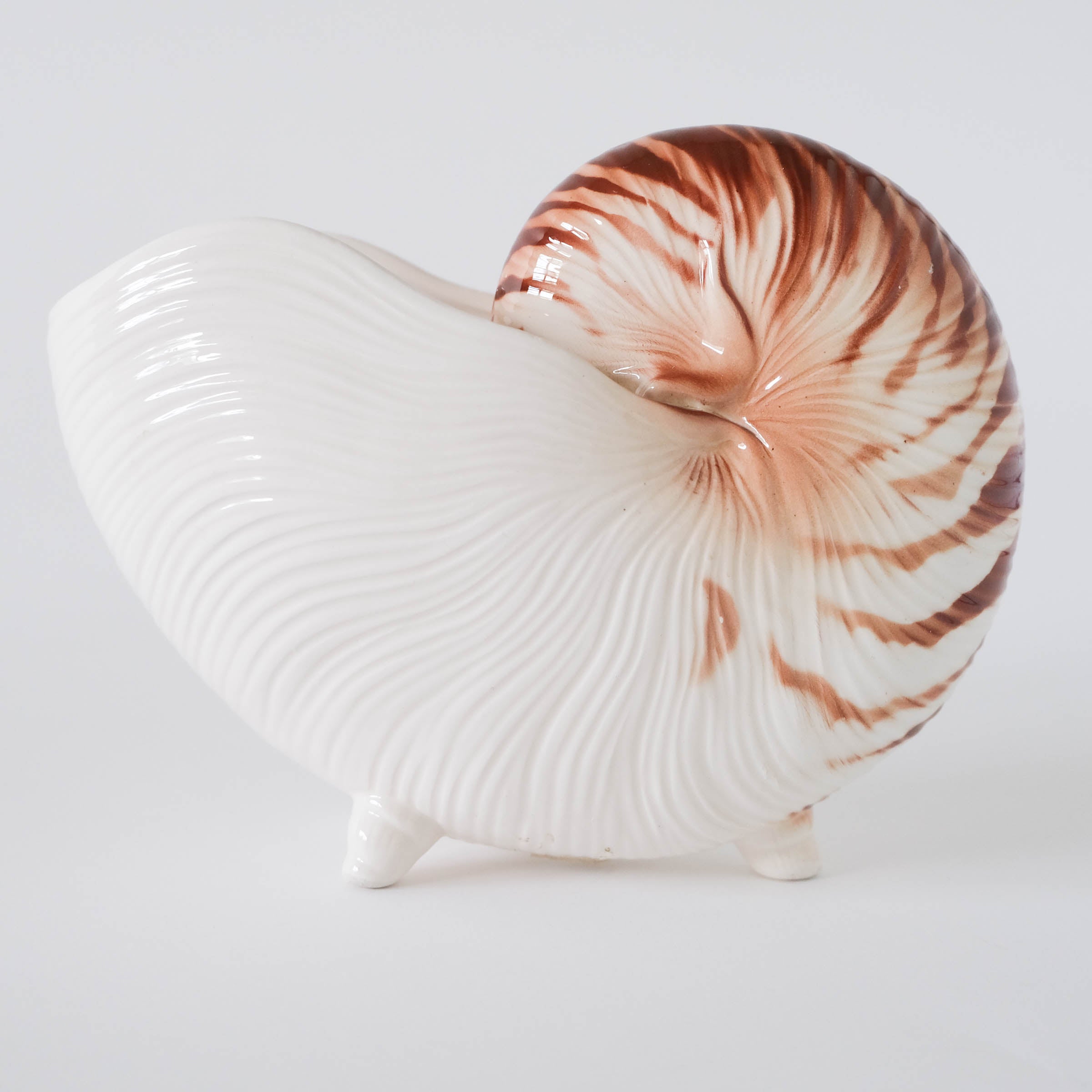 Vintage Nautilus Shell Planter Fitz & Floyd