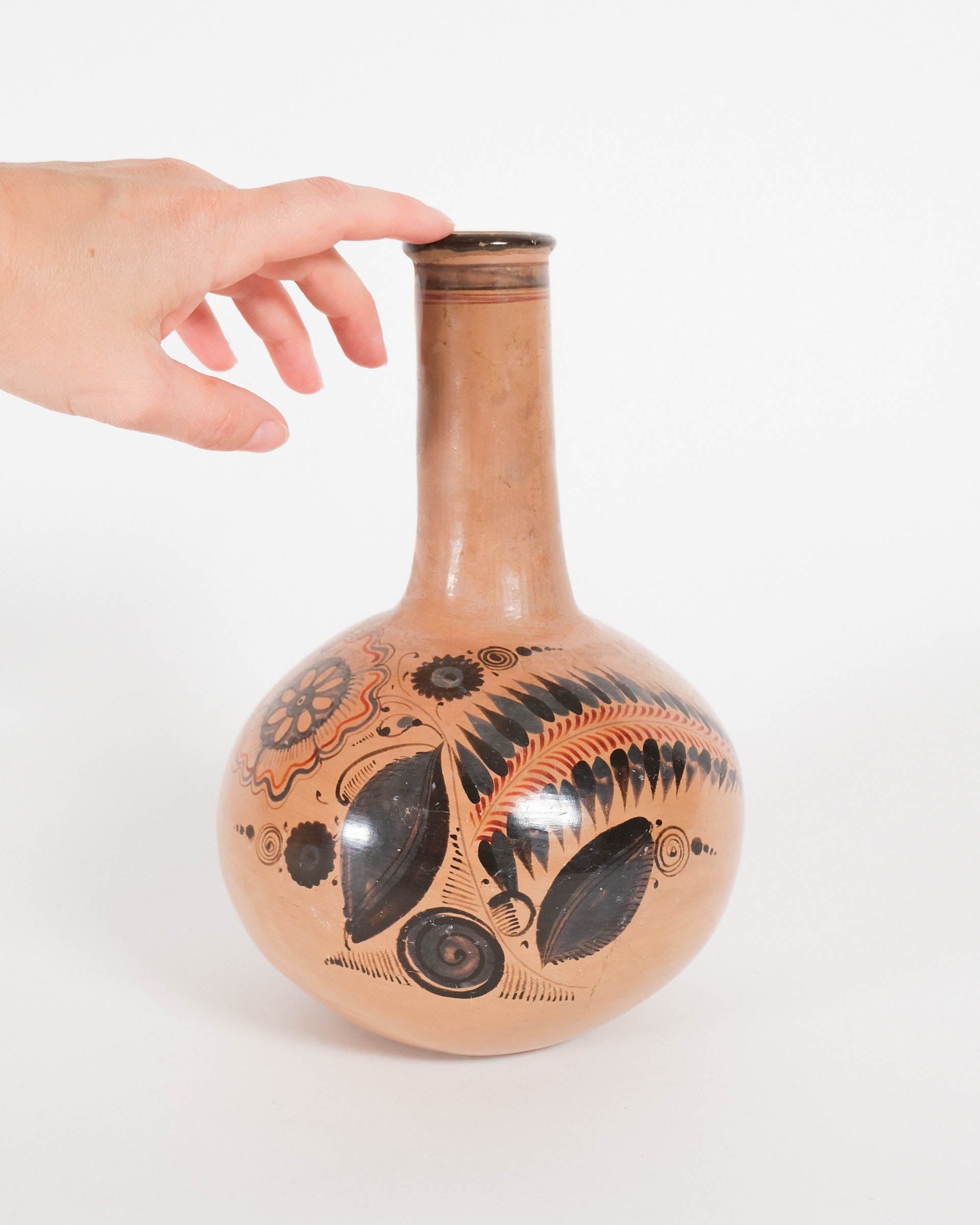 Vintage Tonala Mexican Vase