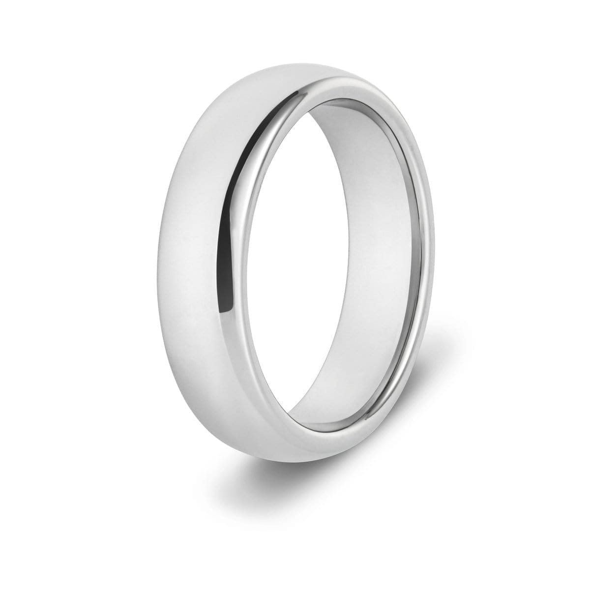 Men's Classic Silver Tungsten Ring | Tungsten rings - ETRNL